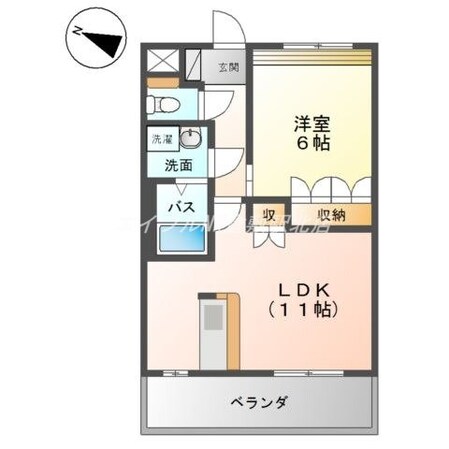 サンテ・フルールの物件間取画像